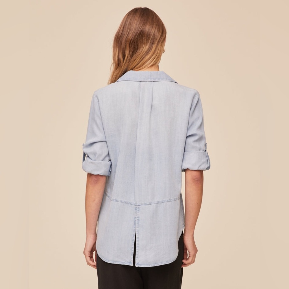 Bella Dahl Split Back Button Down - image 4